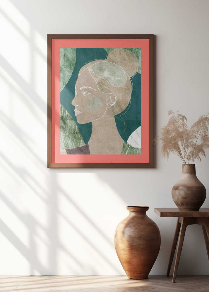 Serene Beauty Female Portrait 1