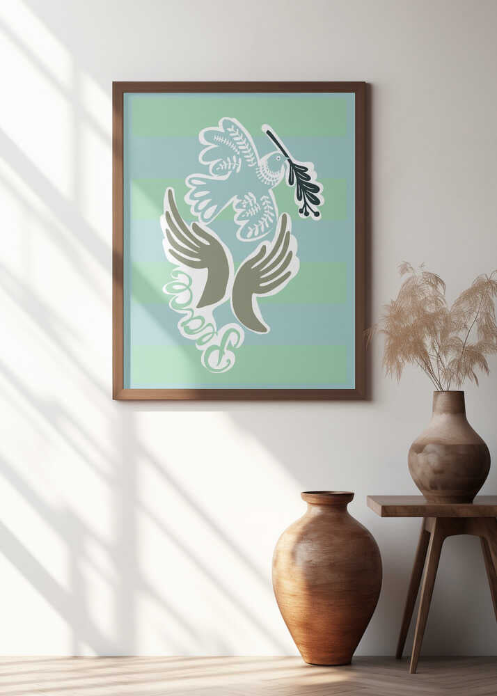 mellow anticipation Dove of peace