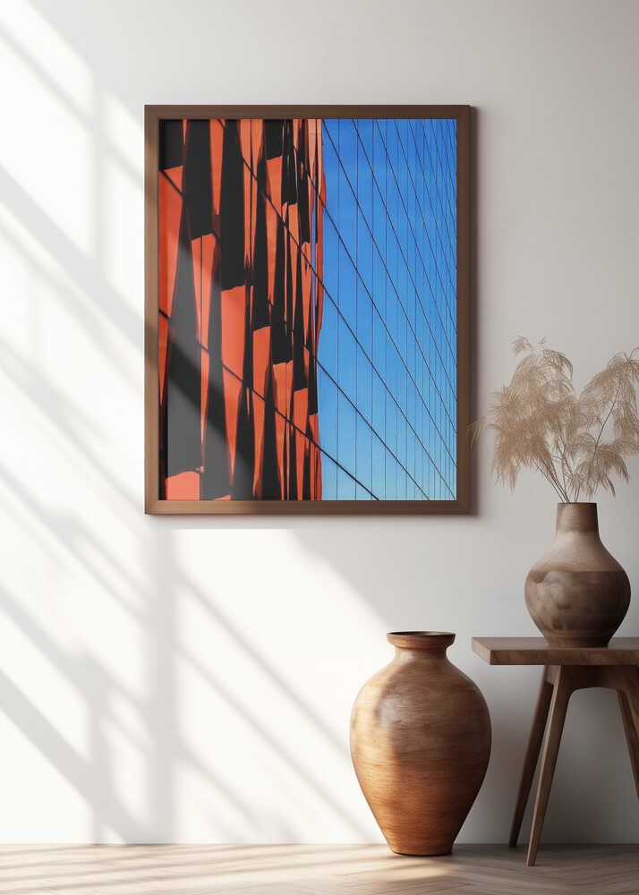 Reflections in glass - Burgos, Spain