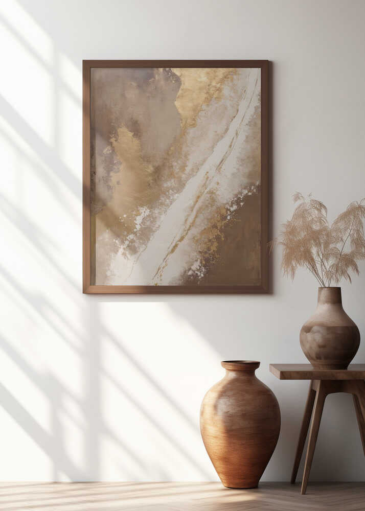 Earthy Tones With Gold Accents