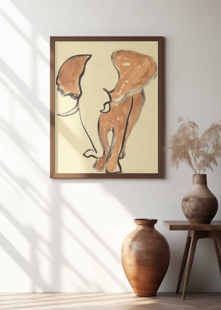 Abstract Totem Dance