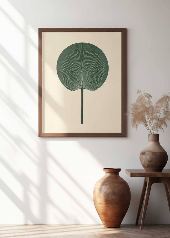 Green Palm Leaf