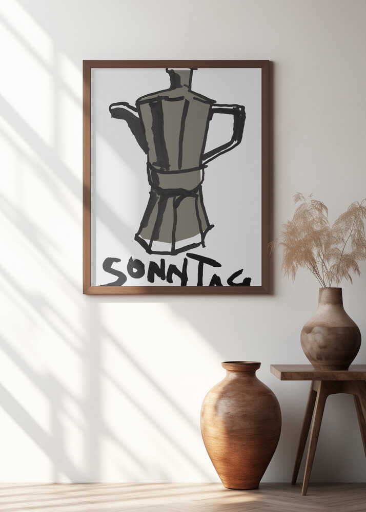 Sonntag Sunday Moka (German)