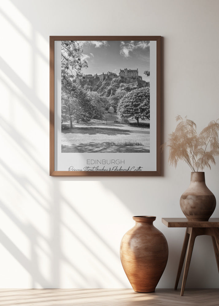 Castle And Princes Street Gardens