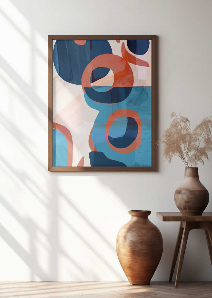 Geometric Shapes And Vibrant Colors