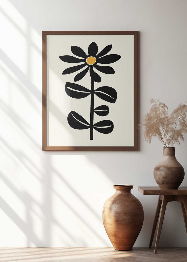 Bold Daisy Silhouette