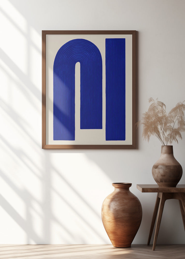 Blue Geometric Curve