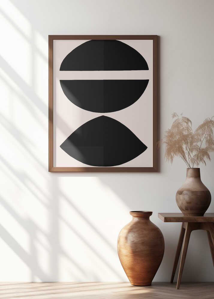 Black Geometric Shapes