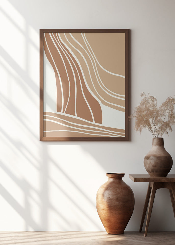 Flowing Earth Layers