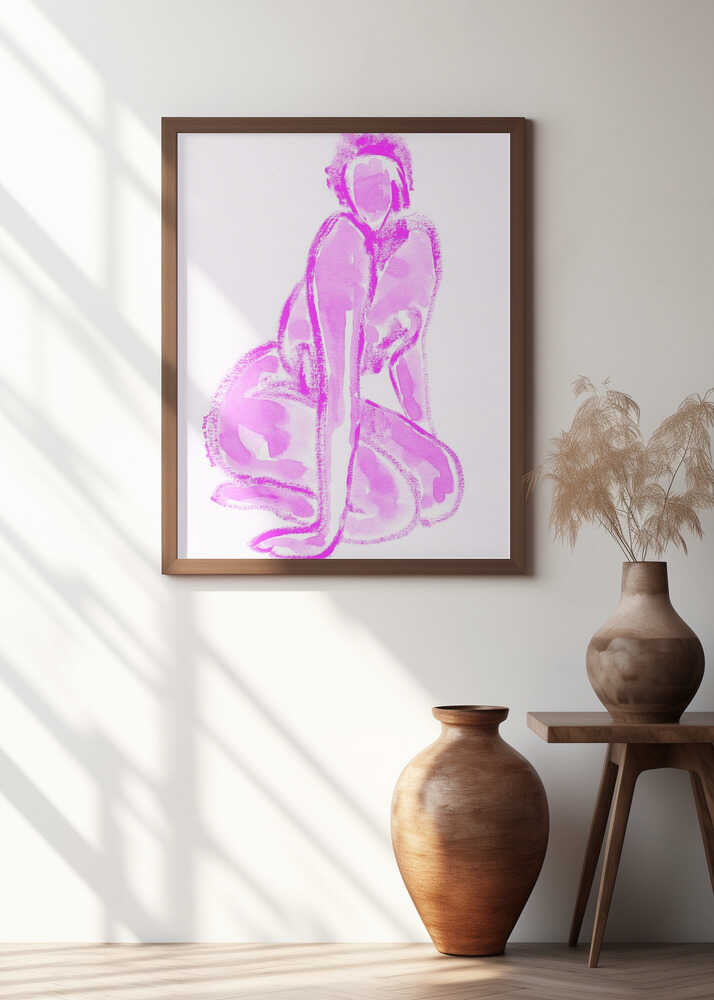 Serene Lilac Silhouette