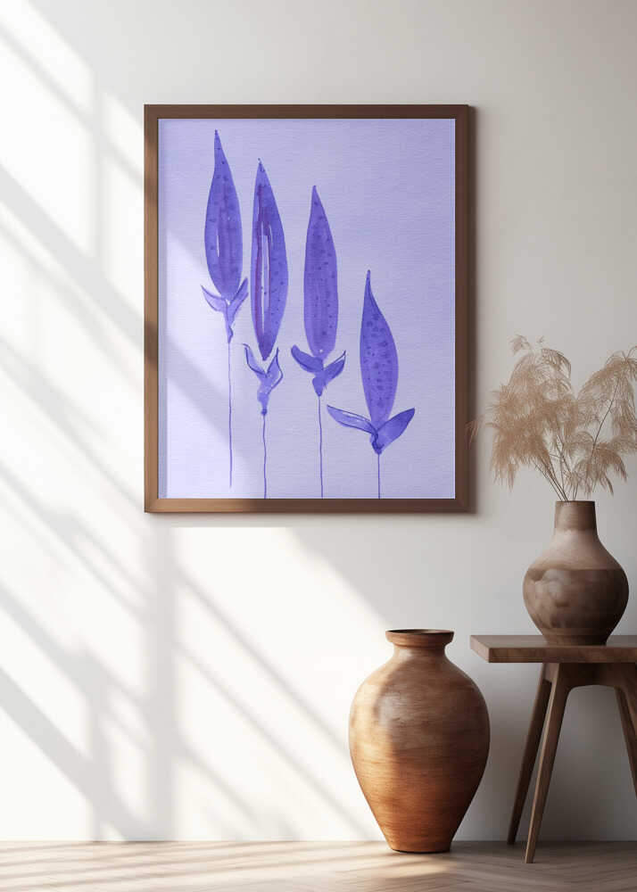 Violet Petal Whispers