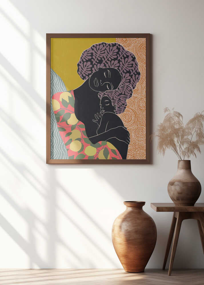 African Mother And Child