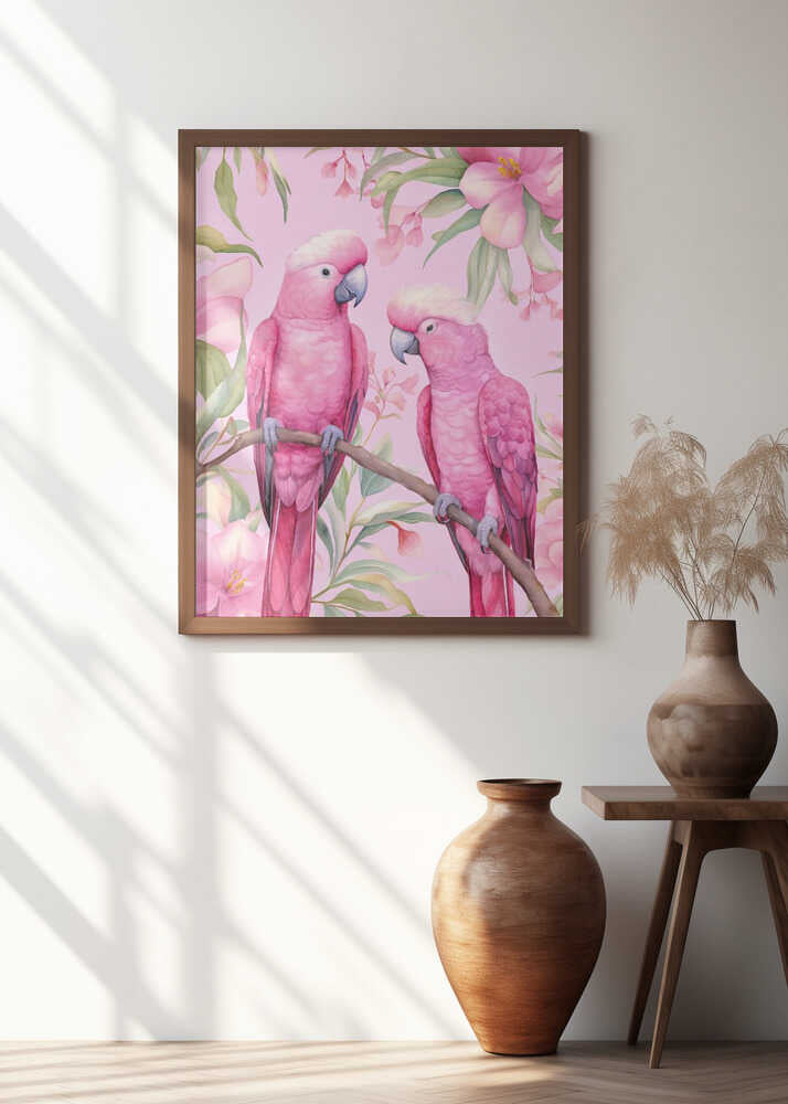Pink Cockatoo Love