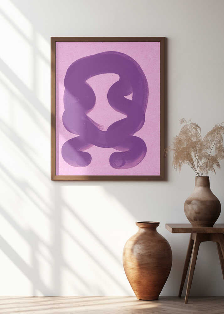 Fluid Purple Gesture