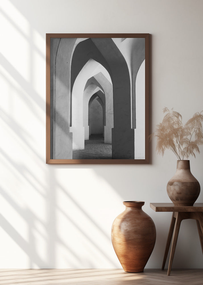 A Quiet Moment Among the Arches of Shakhrisabz