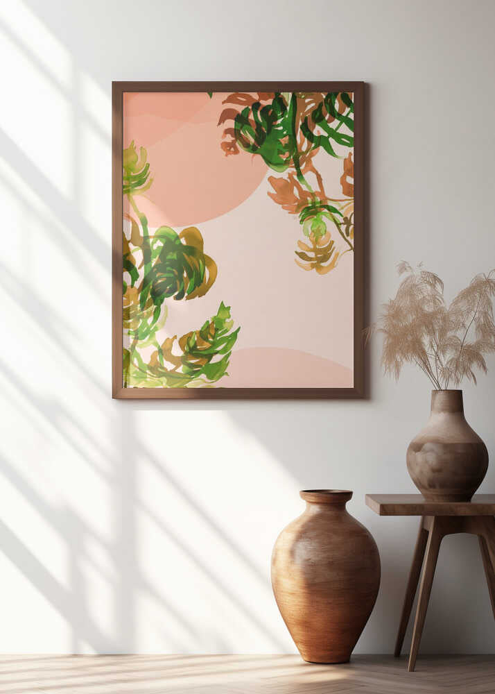 Boho Botanical Sunset