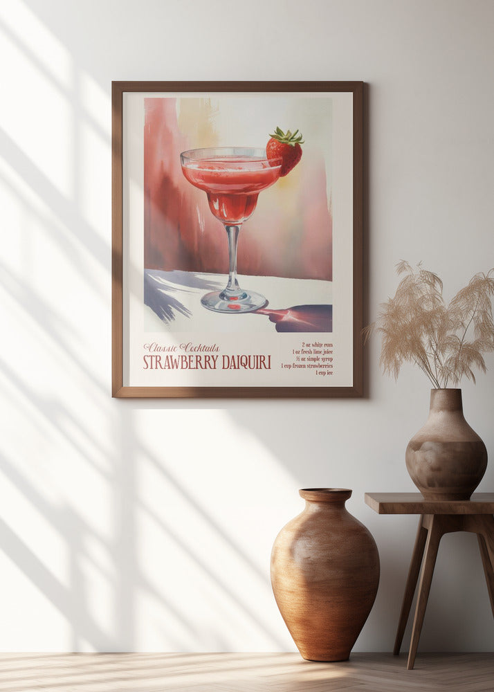 Classic Cocktails - Strawberry Daiquiri