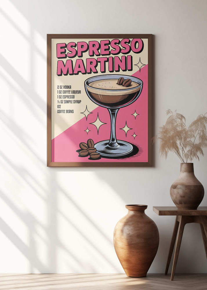 Espresso Martini Retro Style