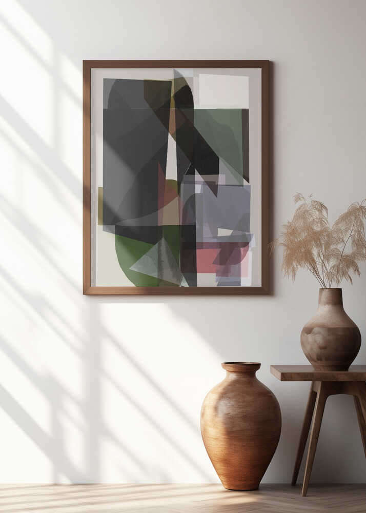 Urban Layers: A Deconstructed Abstract Landscape