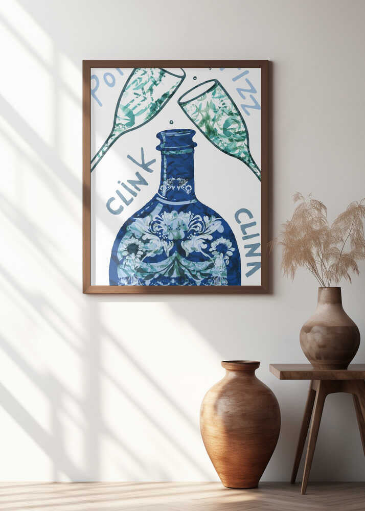 Effervescent Elegance: Celebration Poster