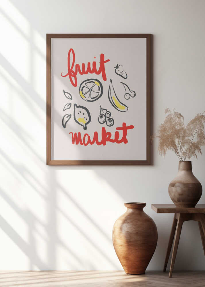 Fruit Market Poster