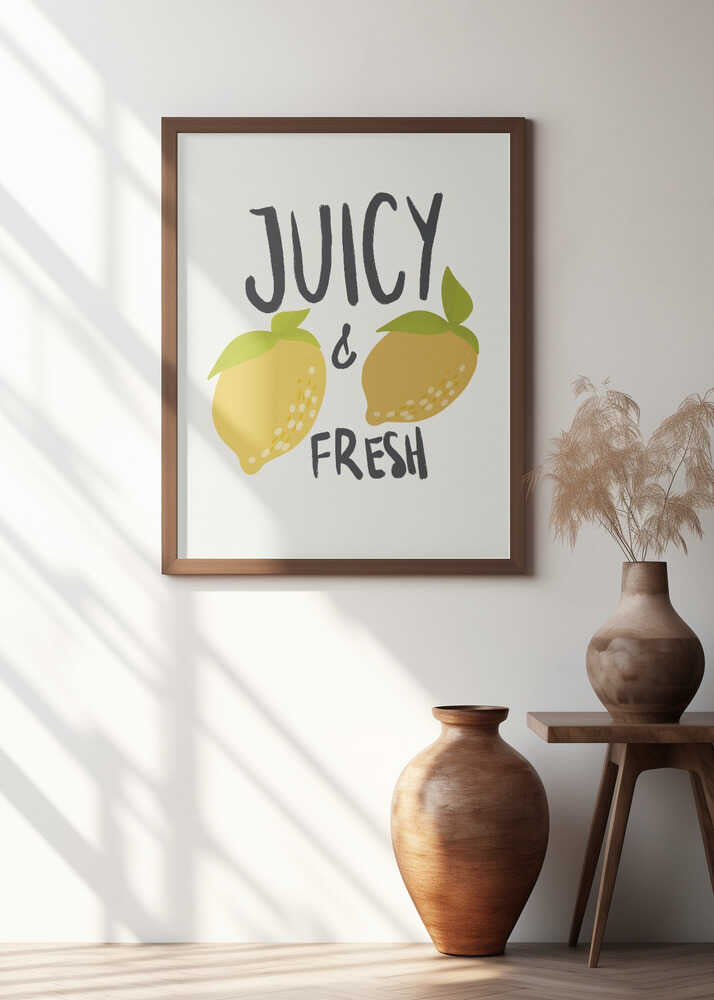 Juicy and Fresh Lemons