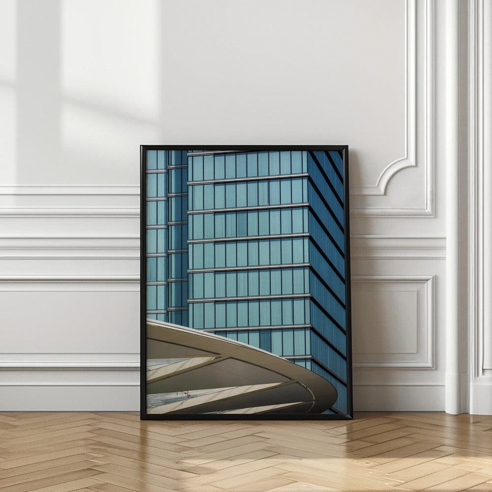 Art Prints of the saucer is about to take off