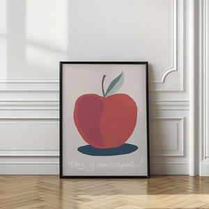 Art Prints of This is an Apple