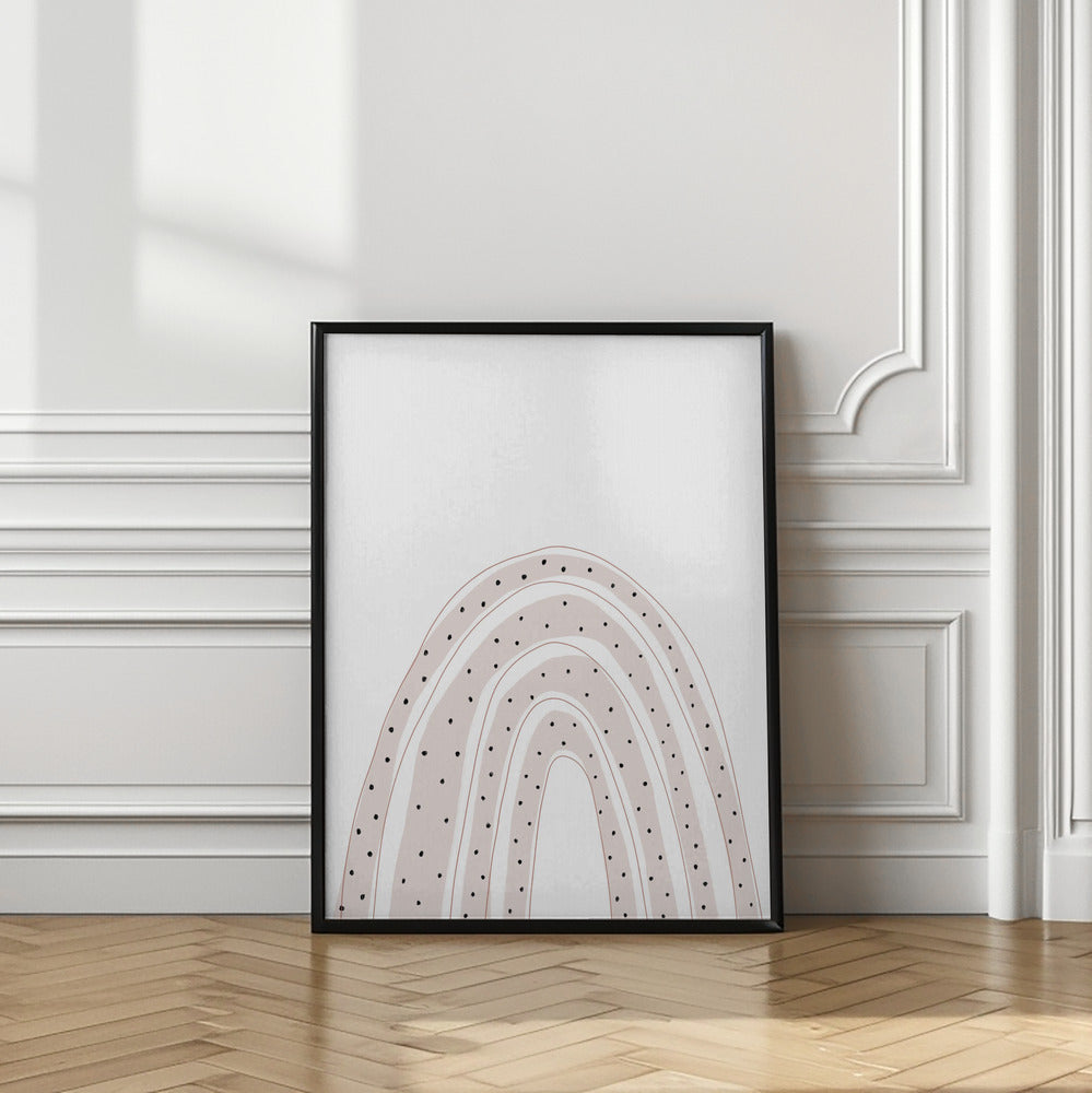 Art Prints of Dotted Rainbow