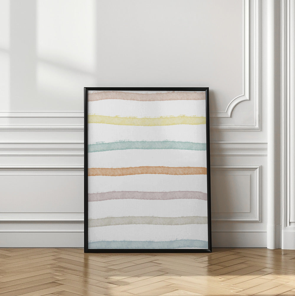 Art Prints of Colorful Lines