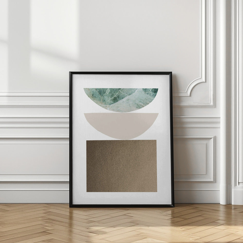 Art Prints of Textured Shapes