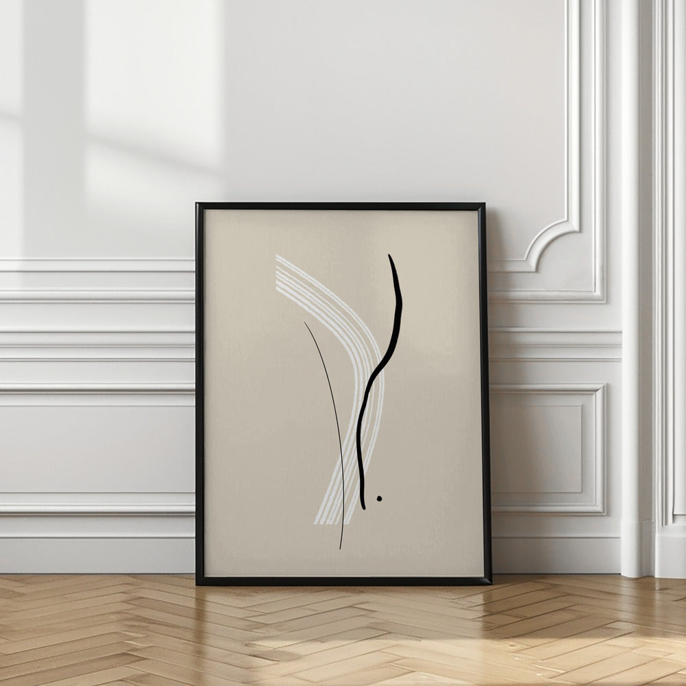 Art Prints of Composition of Lines - The Second