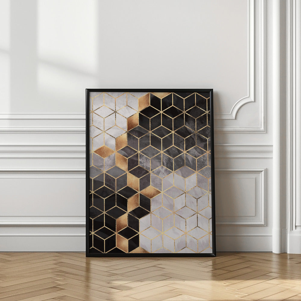Art Prints of Smoky Cubes