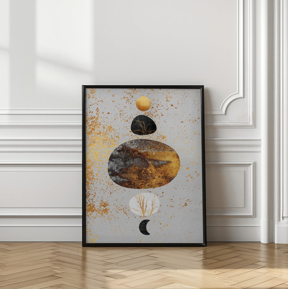 Art Prints of Sun And Moon