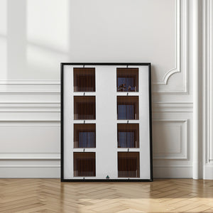 Art Prints of Between bars.