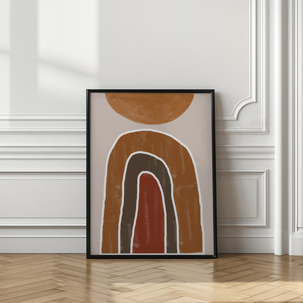 Art Prints of Abstract Rainbow