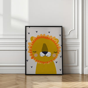 Canvas Art Print Little Lion