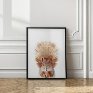 Canvas Art Print Baby Squirel