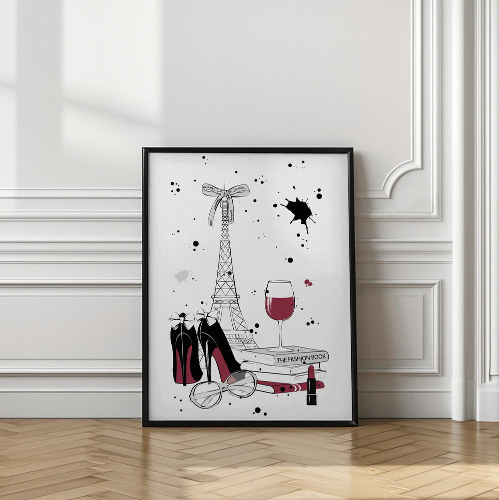 Art Prints of Living in Paris