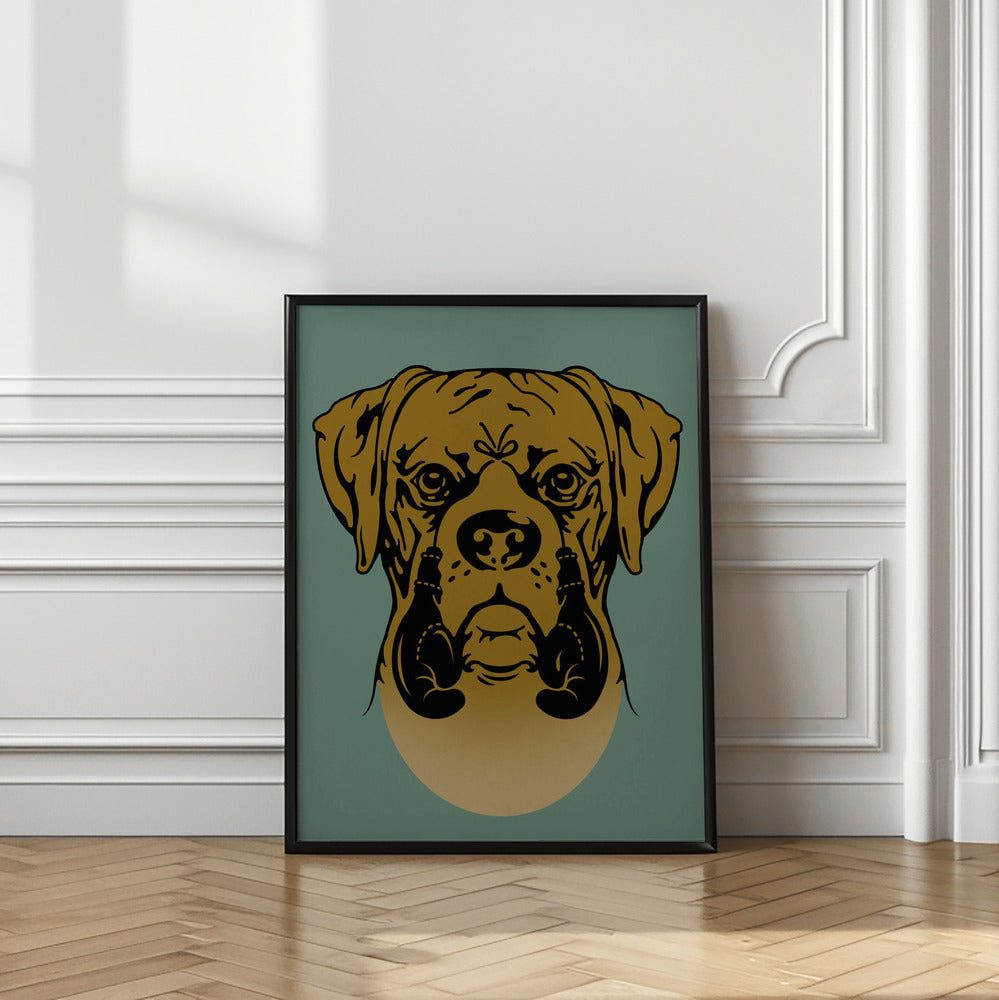 Canvas Art Print BOXER