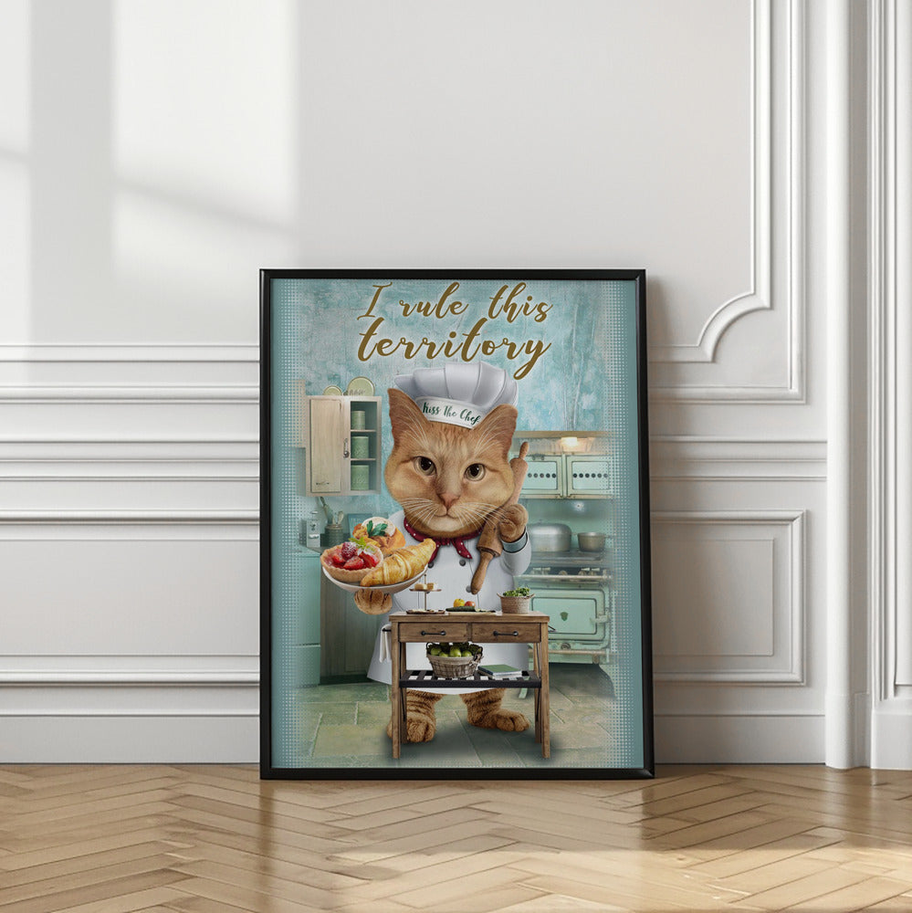 Canvas Art Print my territory