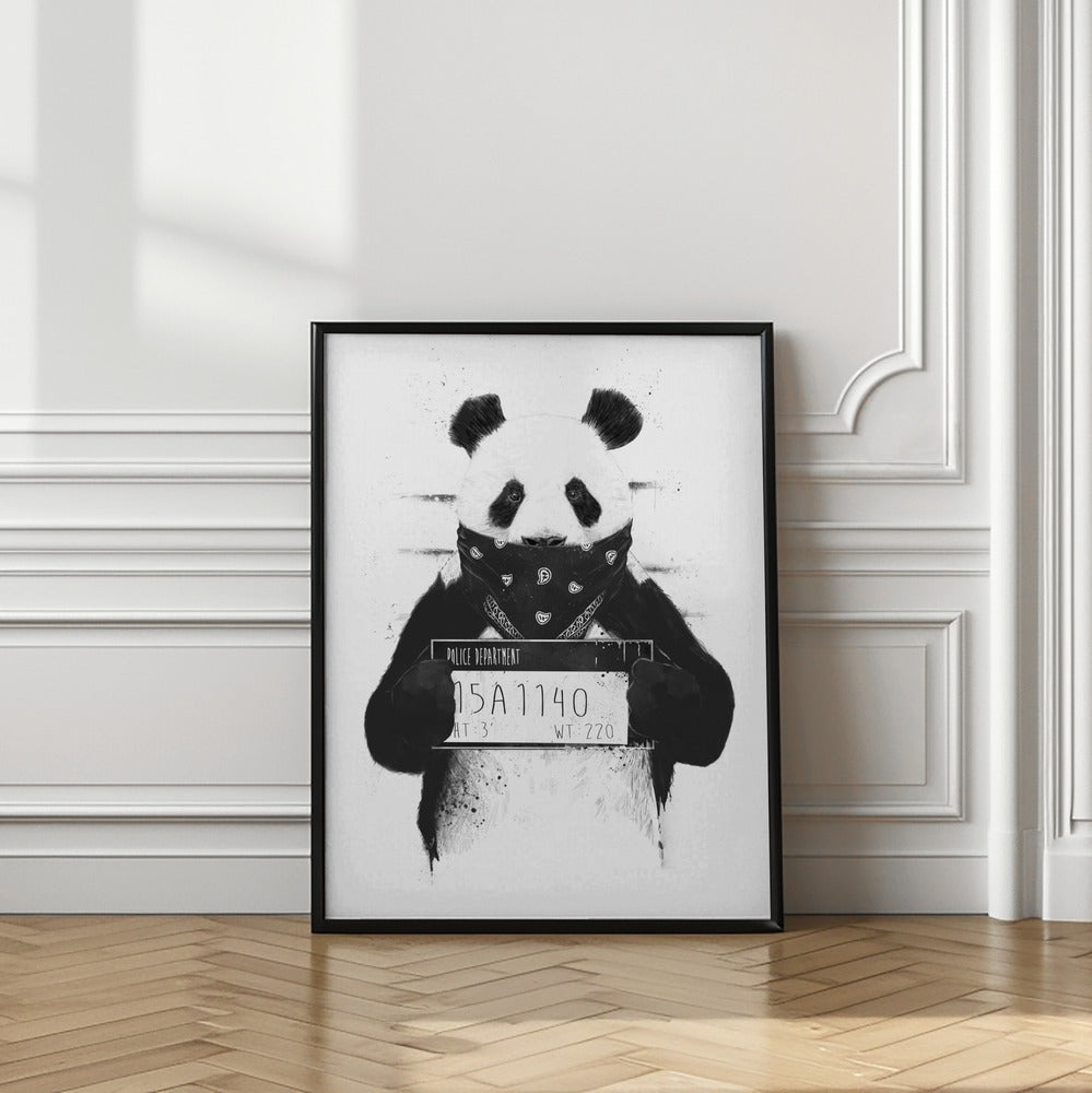 Canvas Art Print Bad panda