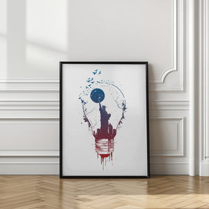 Art Prints of Big City Lights