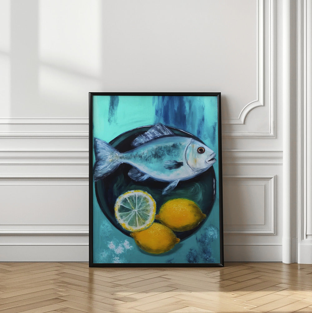 Art Prints of A Fishplate