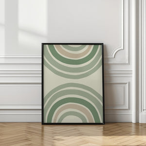 Art Prints of Green Rainbow