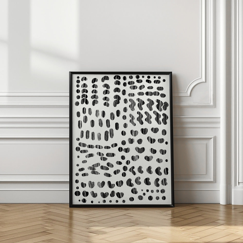 Art Prints of Dots and Strokes