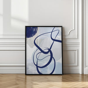 Art Prints of Lines of Blue-2