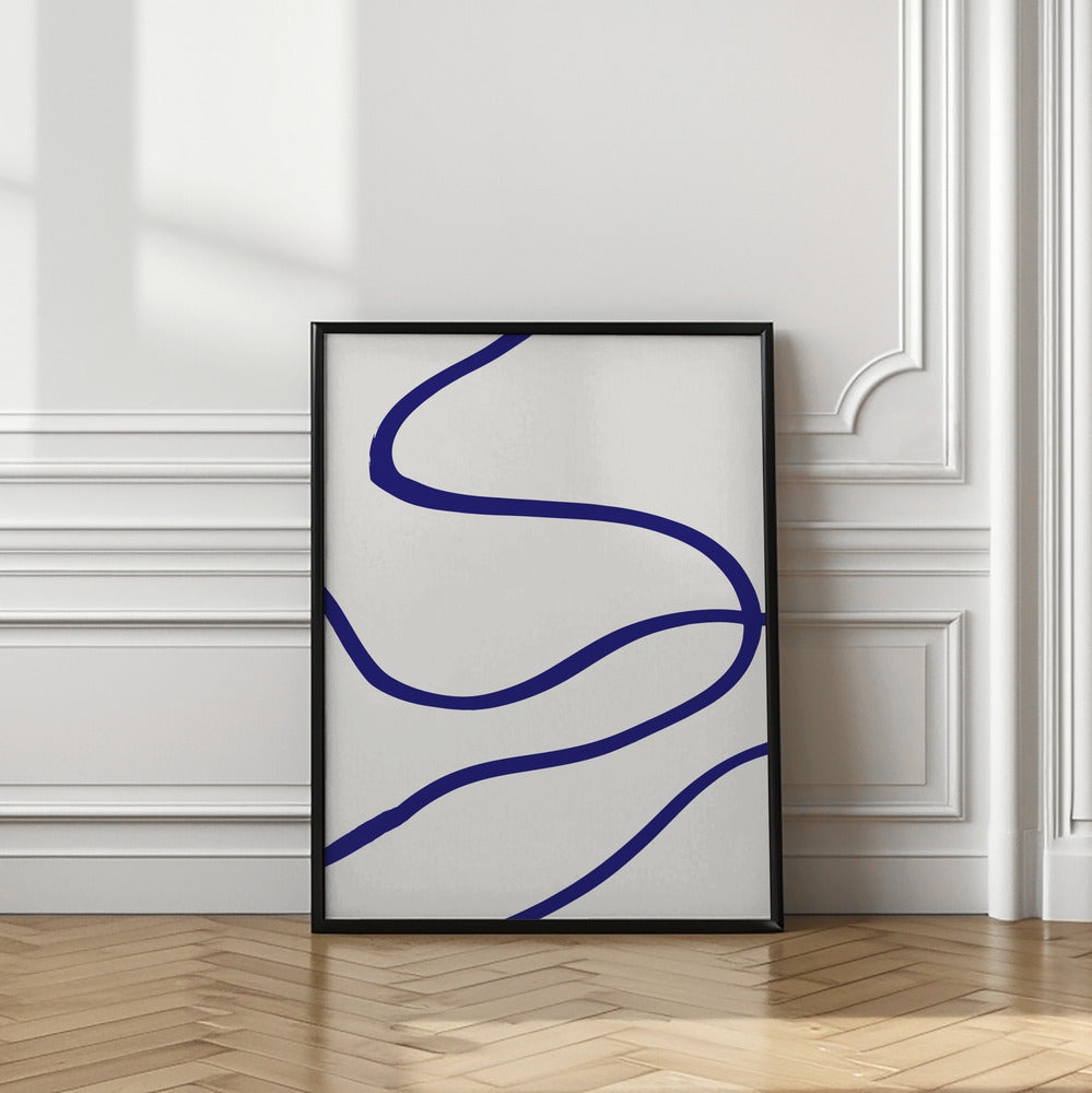 Art Prints of Blue Lines