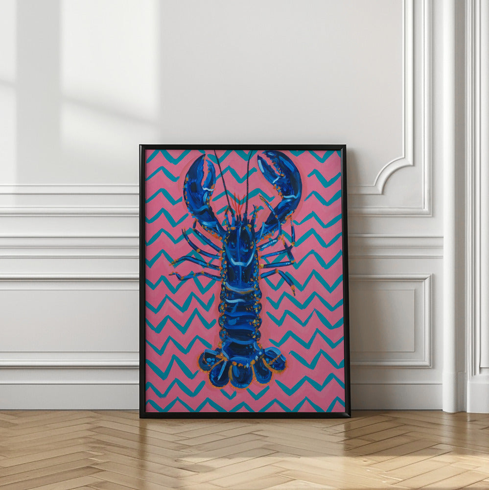 Art Prints of Lobster On Zigzag