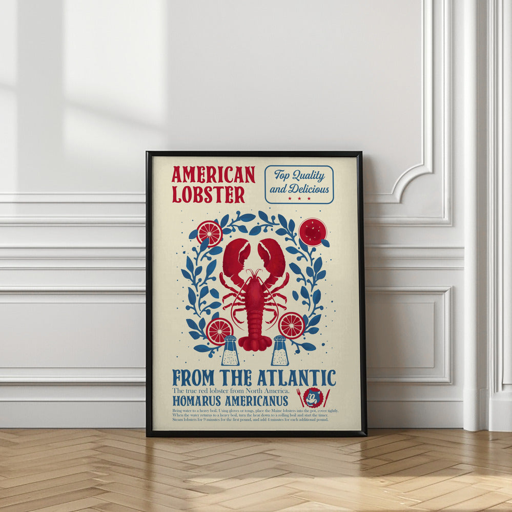 Art Prints of Lobster kitchen print